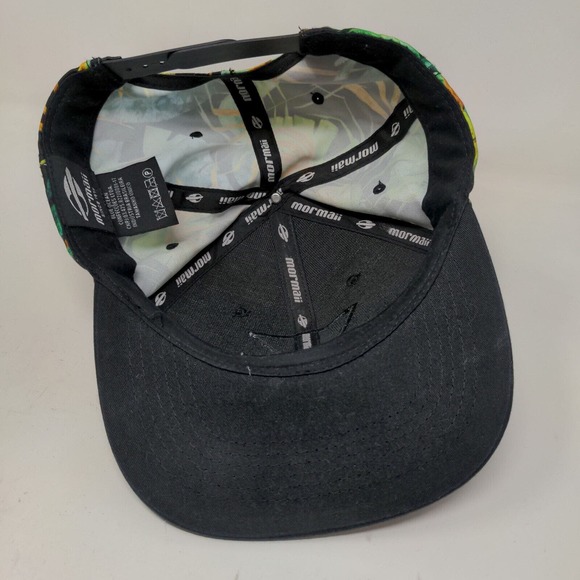 Mormaii Men's Snapback Hat Multicolor Hawaiian Embroidered Logo - Picture 6 of 7